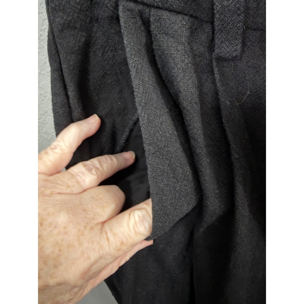 Bec + Bridge Wide Leg Trouser Pants 2 Black Workwear Career Quiet Luxury Office - Picture 9 of 11